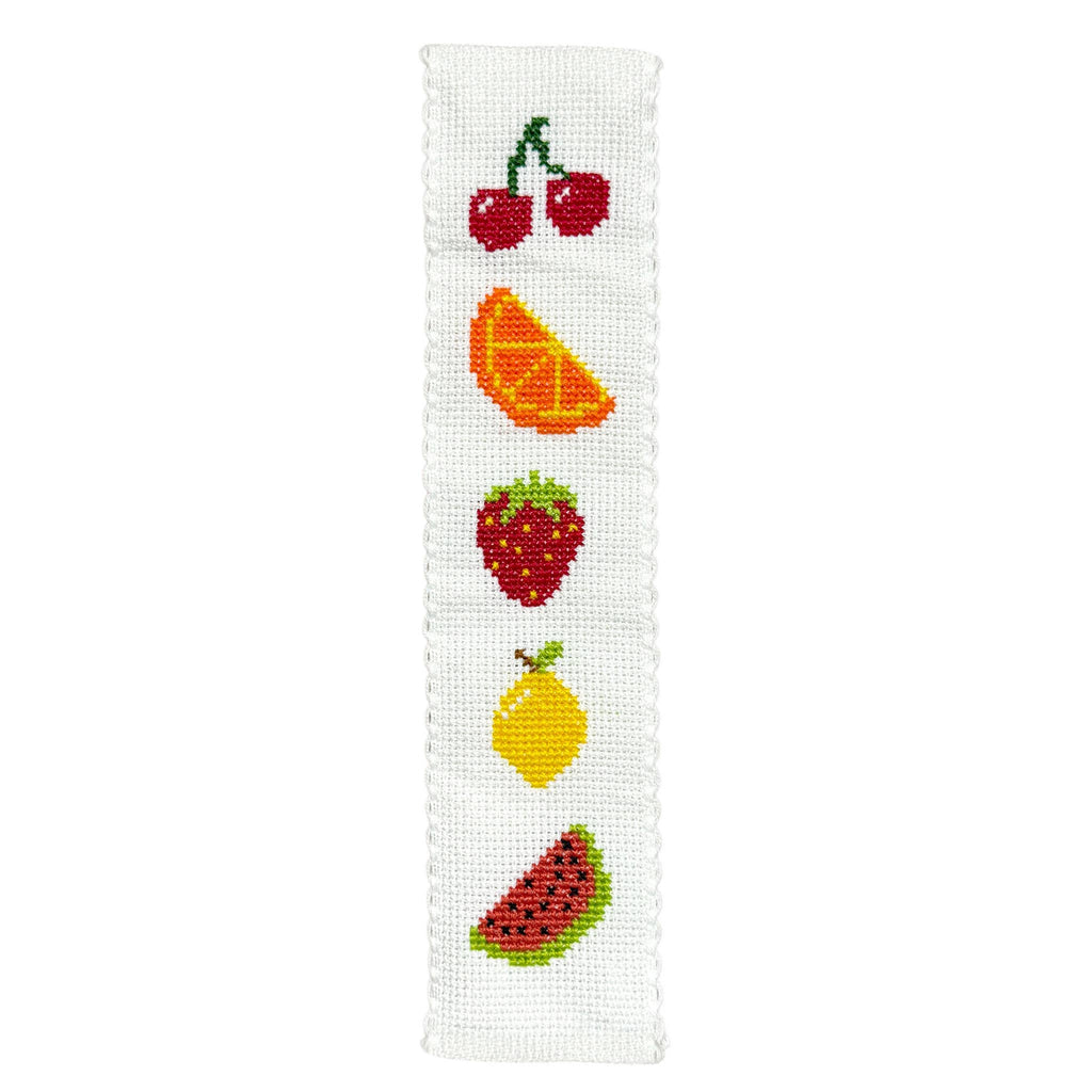 Summer Fruits Cross Stitch Bookmark Kit