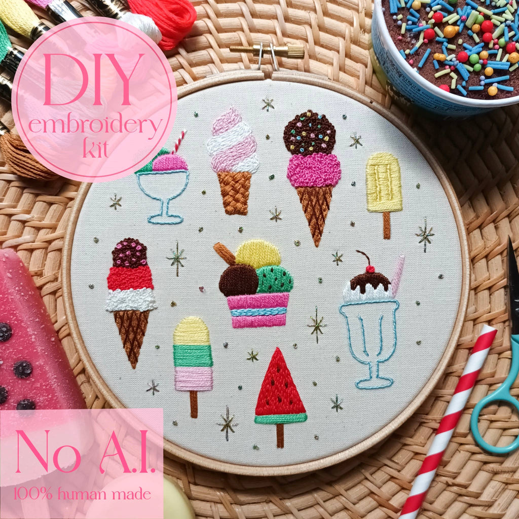 Embroidery kit - Sweet summer