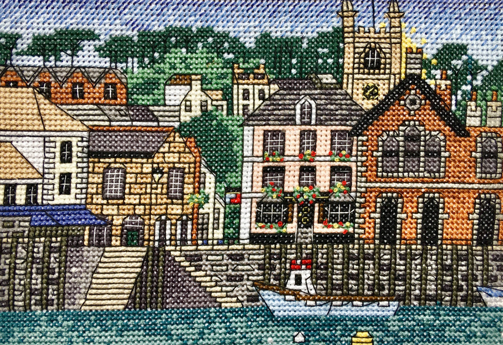 Fowey Harbour Cross Stitch KIt