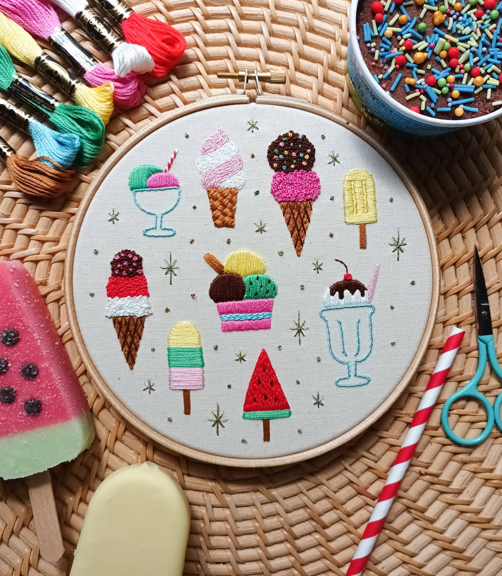 Embroidery kit - Sweet summer