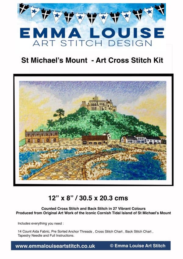 St Michaels Mount Cross Stitch Kit