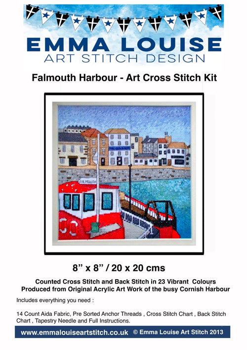 Falmouth Harbour – Art Cross Stitch Kit