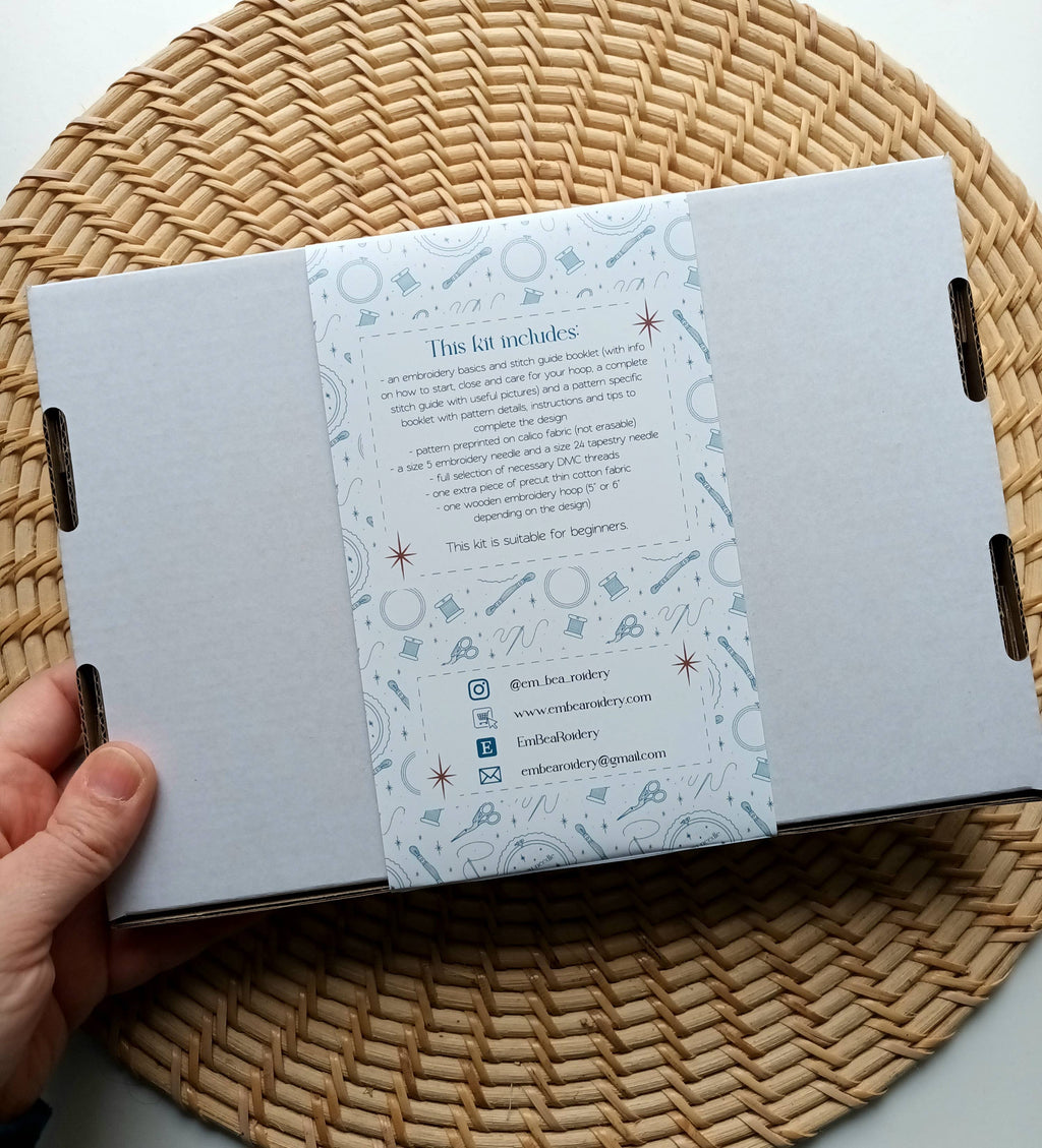 Embroidery kit - Bake it easy