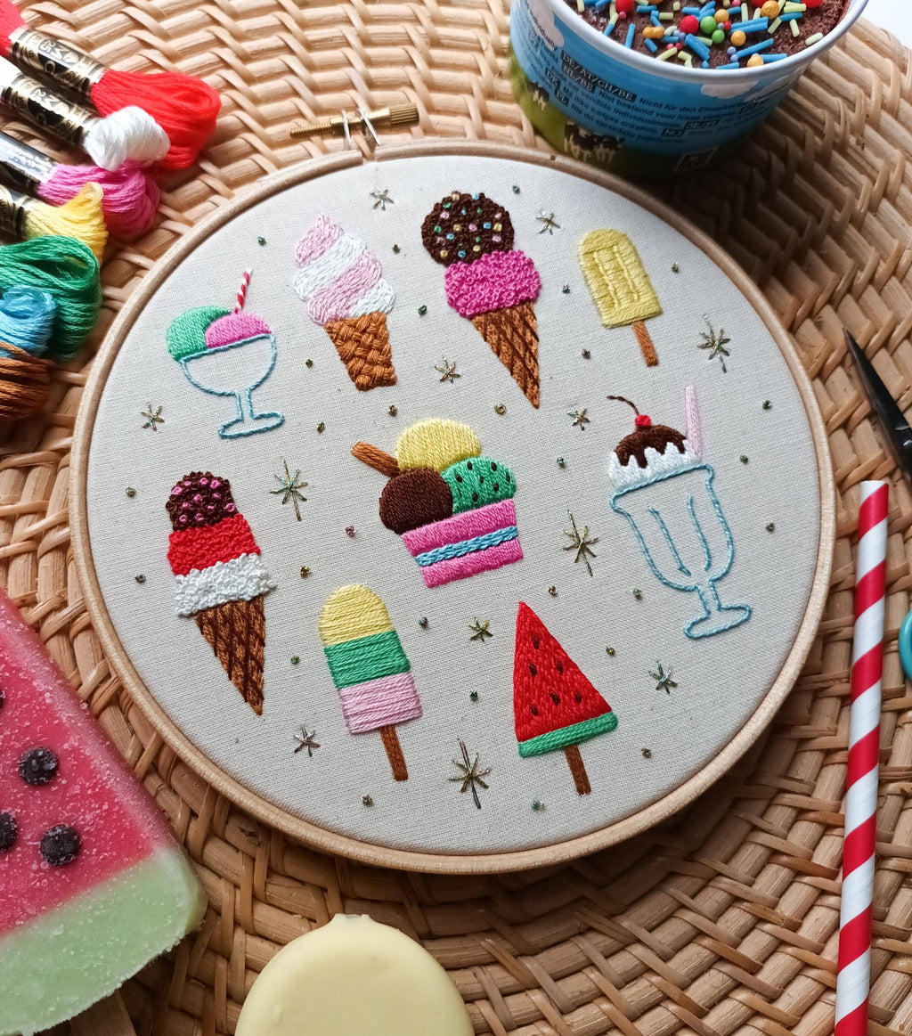 Embroidery kit - Sweet summer