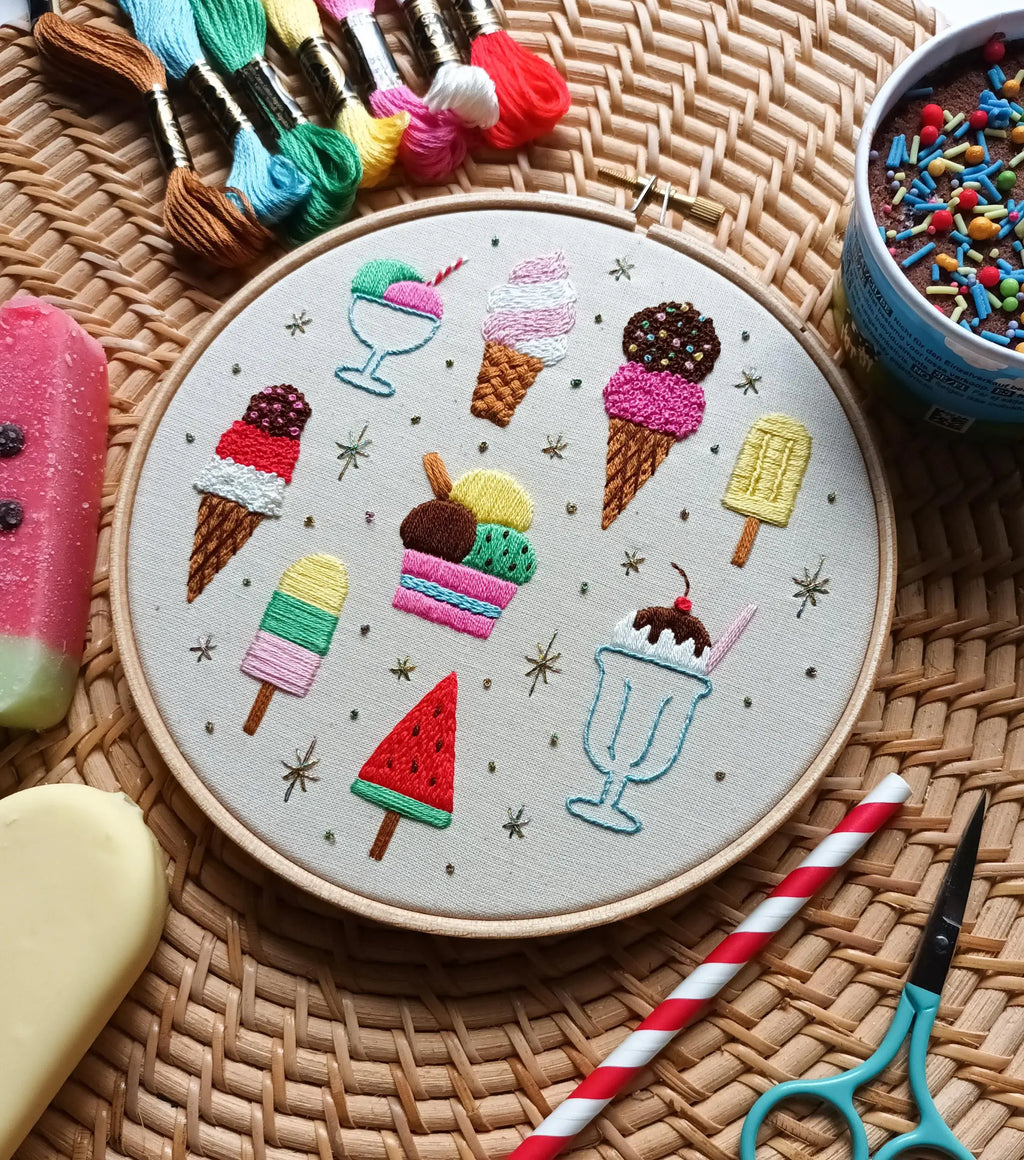 Embroidery kit - Sweet summer