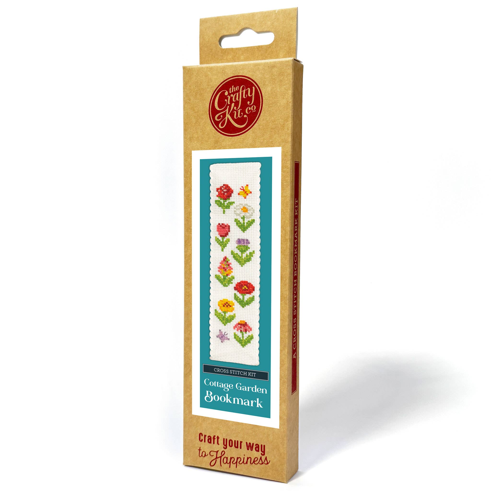 Cottage Garden Cross Stitch Bookmark Kit